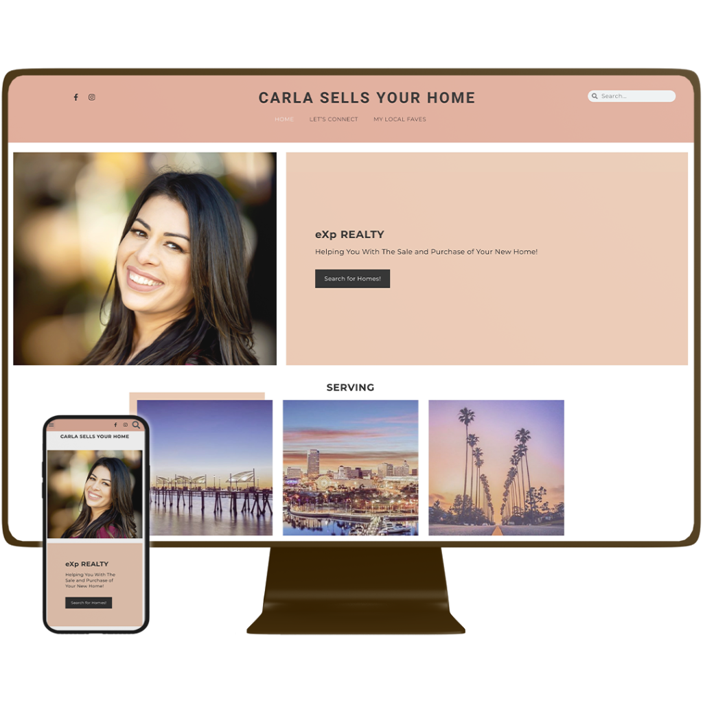 Website Design Los Angeles Carla Sells Your Home